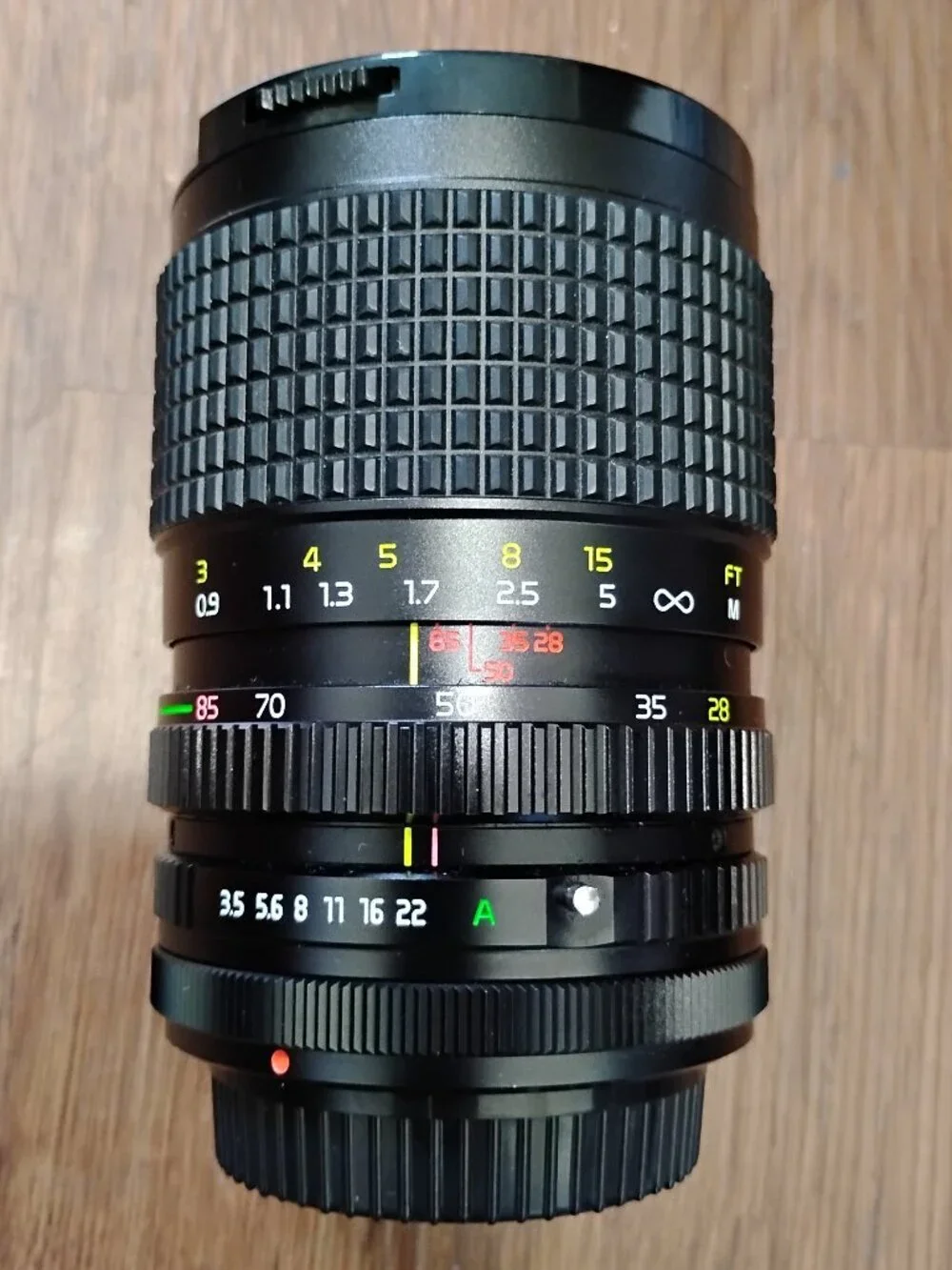 Tokina AT-X 285 28-85mm f/3.5-4.5 Macro Camera Lens